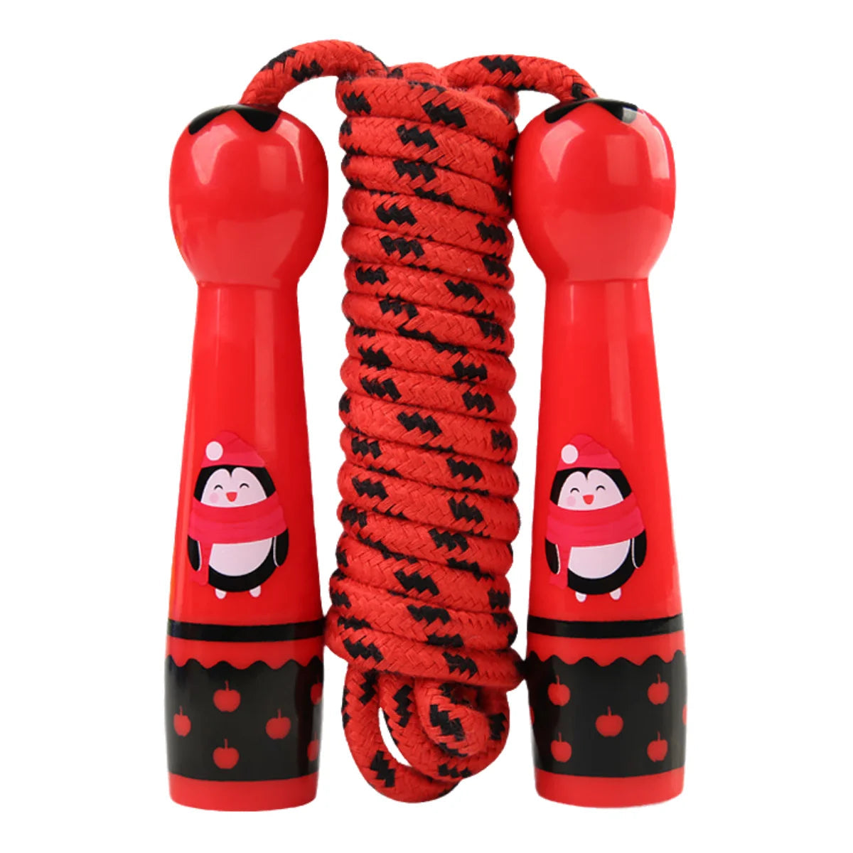 Toddler Jump Rope Wear Resistant Cotton Cord Length Adjustable Soft Skipping Rope With Smooth Handles For Kids Boys Girls Soldes-ShopOnline