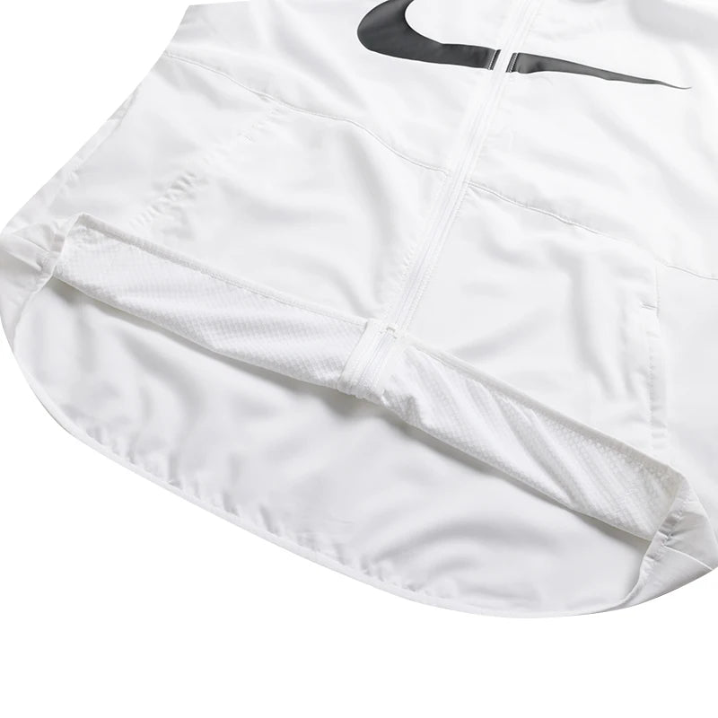 Nike Women's Jacket Sportswear Outdoor Travel Fitness Training Trendy Fashion Woven Jacket Hv2648-100 Soldes-ShopOnline