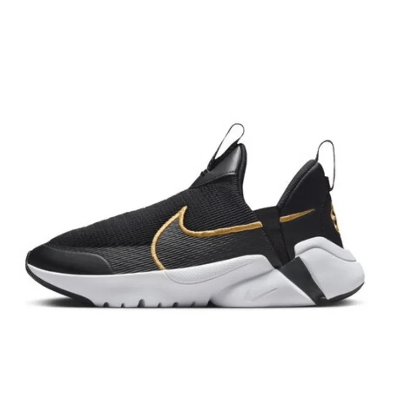 Nike Flex Plus 2 Slip-On Femme – Sangles Élastiques, Accents Dorés, Légère & Tendance Soldes-ShopOnline