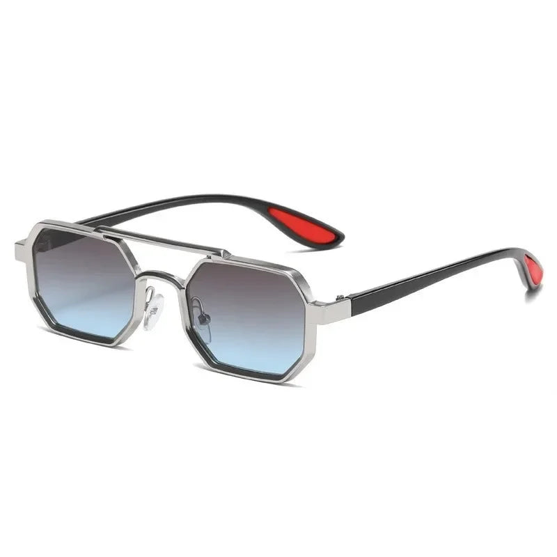 Vintage Square Sunglasses for Men Steampunk Sunglasses Retro Women Punk Style Fashion Glasses Retro Shades Gafas De Sol Soldes-ShopOnline