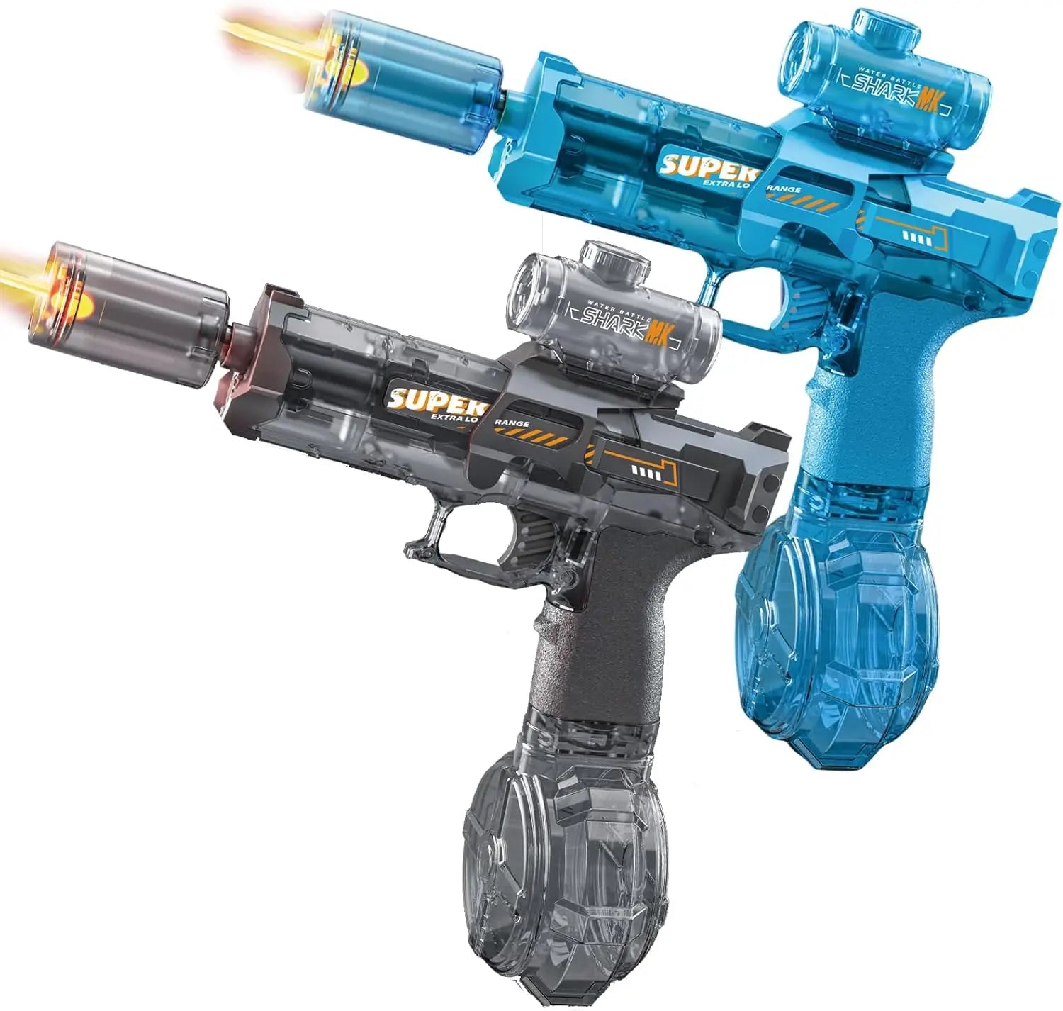 Pistolet à Eau Électrique Automatique – LED, Batterie Lithium, Été & Fêtes Soldes-ShopOnline