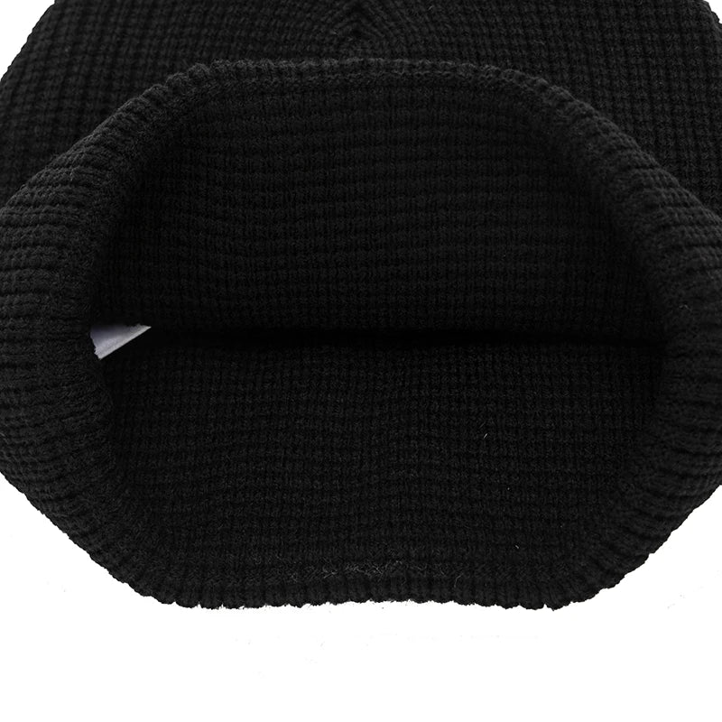 Puma Hat Men's Hat Women's Hat Warm Woolen Hat Hip-Hop Turban Hat Couple Windproof Ear Protection Knitted Hat 025677-01 Soldes-ShopOnline