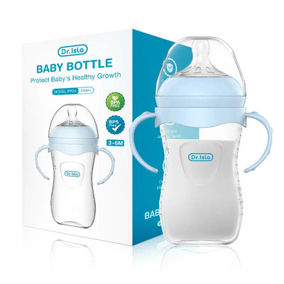 150/240/330ML Baby PP Bottle Newborn Baby Bottle with Handle Milk BottleFeeding  Baby Bottles Newborn Feeding Supplies Soldes-ShopOnline