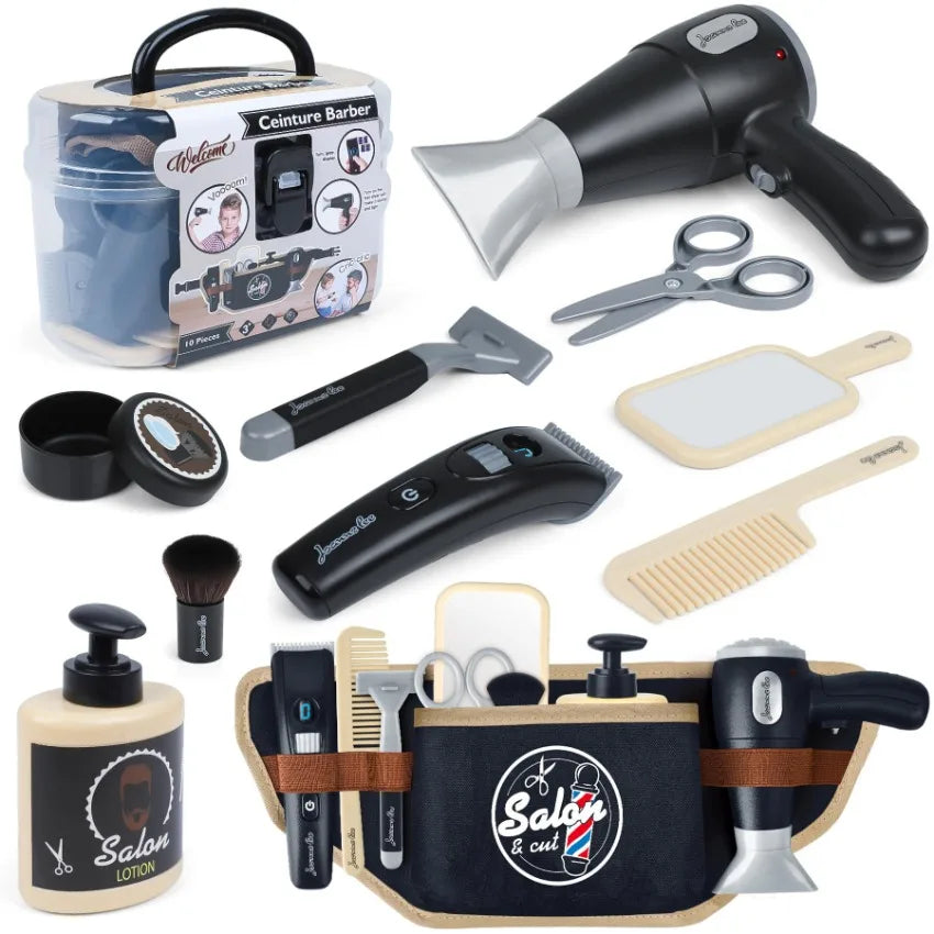 Kit Coiffure & Maquillage Enfant DZQ – Salon de Beauté Jeu de Rôle Soldes-ShopOnline
