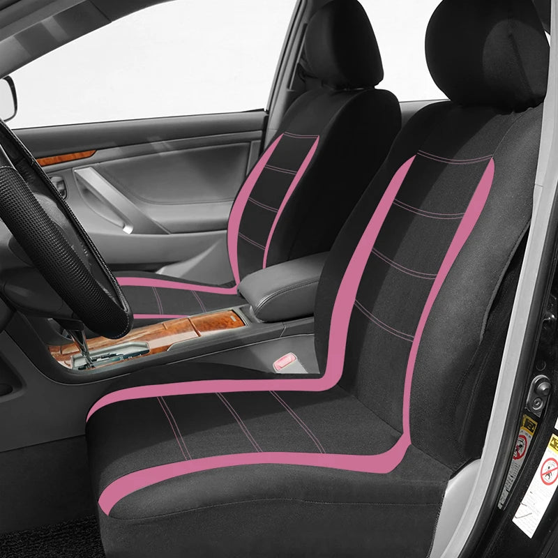 Housses de Siège Universelles AUTO PLUS – Tissu Polyester, 9 Pièces, Toutes Voitures Soldes-ShopOnline
