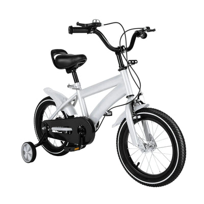 Vélo pour enfants de 14 pouces Vélo réglable en hauteur avec roues d'entraînement pour garçons et filles de 2 à 5 ans (rouge/bleu/jaune/blanc) - Soldes-ShopOnline
