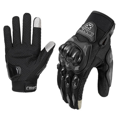 Summer Breathable Full Finger Motorcycle Gloves Non-slip Wear-resistant Motocross Racing Gloves Touch Screen Moto Biker Gloves Soldes-ShopOnline