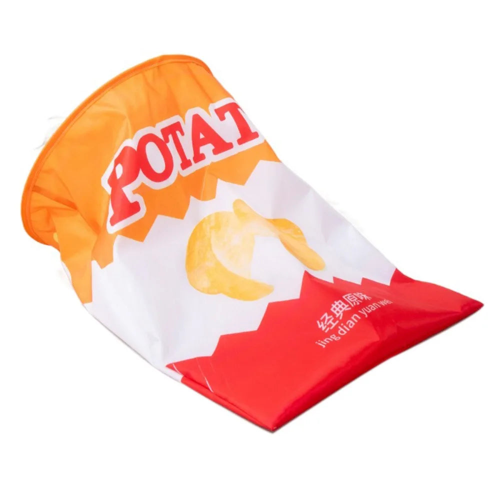 Tunnel Chat Chips Crinkle – Sac Interactif Pliable Anti-Morsure avec Son | 4 Couleurs, Idéal Intérieur Soldes-ShopOnline