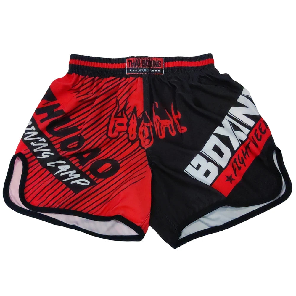 Short Muay Thai MMA Kickboxing SURVENIL – Unisexe Adulte & Enfant Soldes-ShopOnline