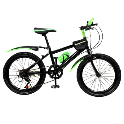 VTT Enfant 20 Pouces 7 Vitesses - Vélo Montagne Ajustable Garçons & Filles 130-150cm Soldes-ShopOnline