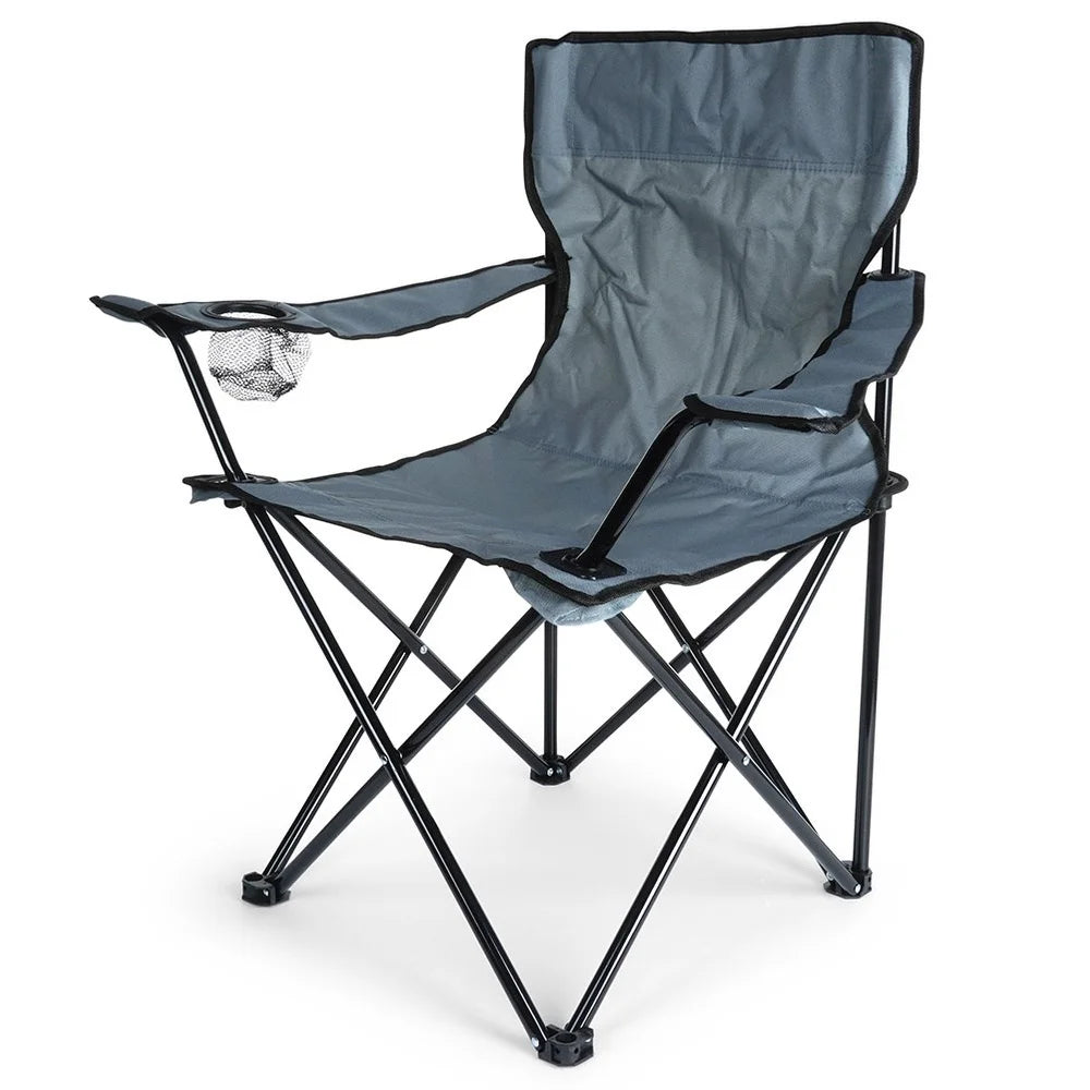 Chaise Pliante Camping Vilde – 110 kg, Avec Housse de Transport Soldes-ShopOnline
