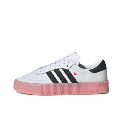 Adidas Originals Sambarose EF4965 Women Anti-slip Wear-resistant Comfort Light Charming Exquisite Unique Low-top Board Shoes Soldes-ShopOnline