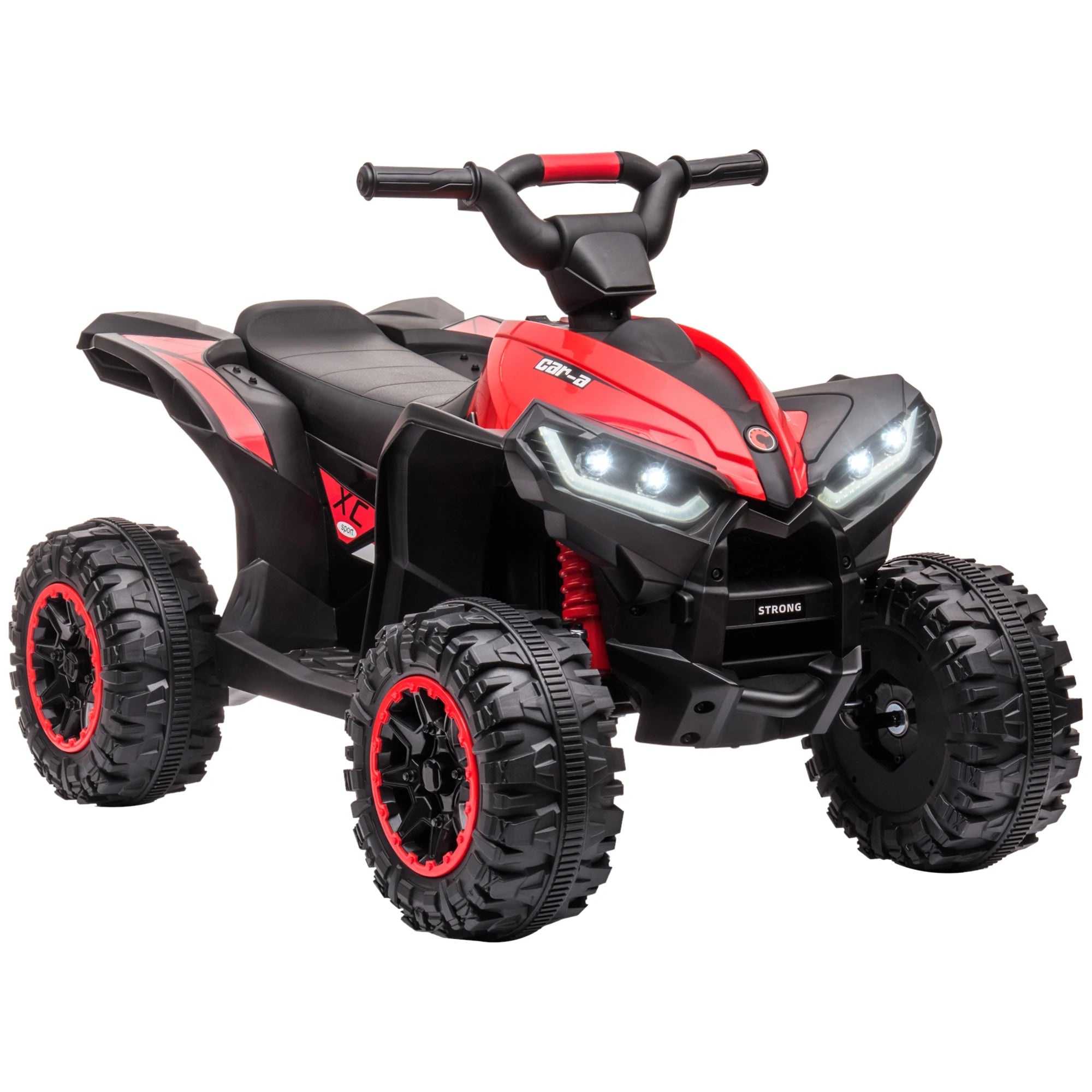 Homcom Electric Quad for Children 3-5 Years 12V with 2 Motors Headlights Horn Soldes-ShopOnline