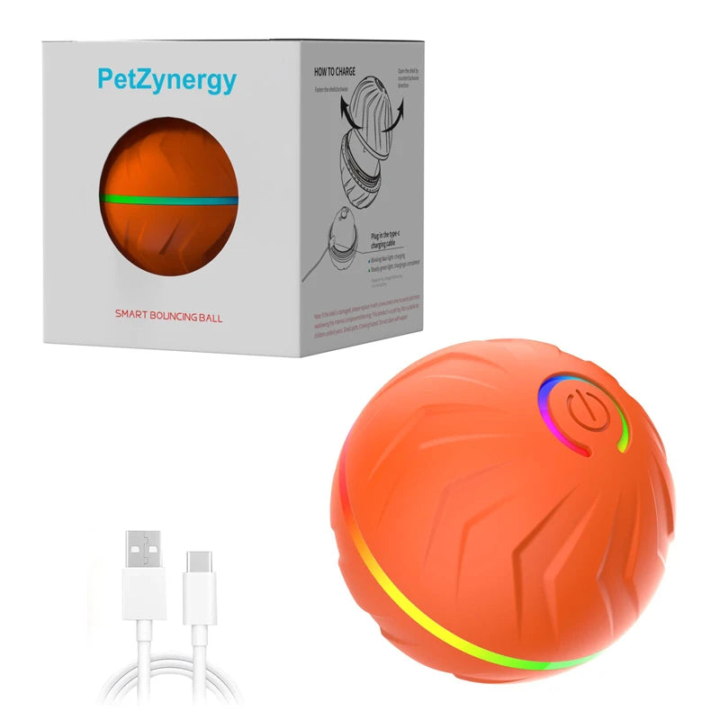 Xiaomi Smart Gravity Bounce Ball Dog Toy Ball Pet Toy Ball Random Jumping and Rolling Battery Life 4 Hours Large Small Dog Toy Soldes-ShopOnline