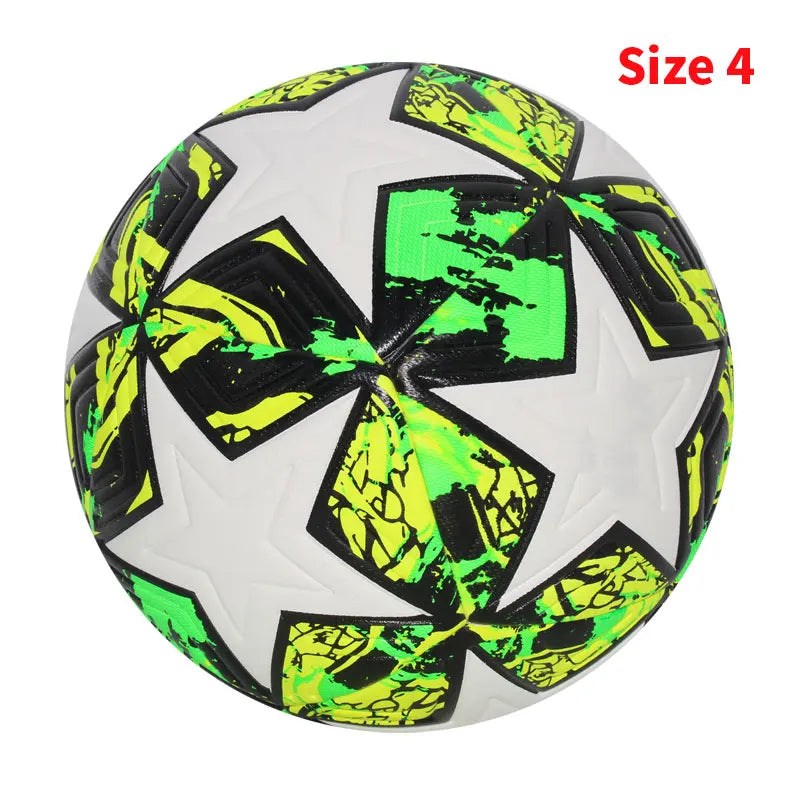 Standard Soccer Ball Professional Outdoors Sports Match Balls Training Seamless Football High Quality PU Material Size 5 Size 4 Soldes-ShopOnline