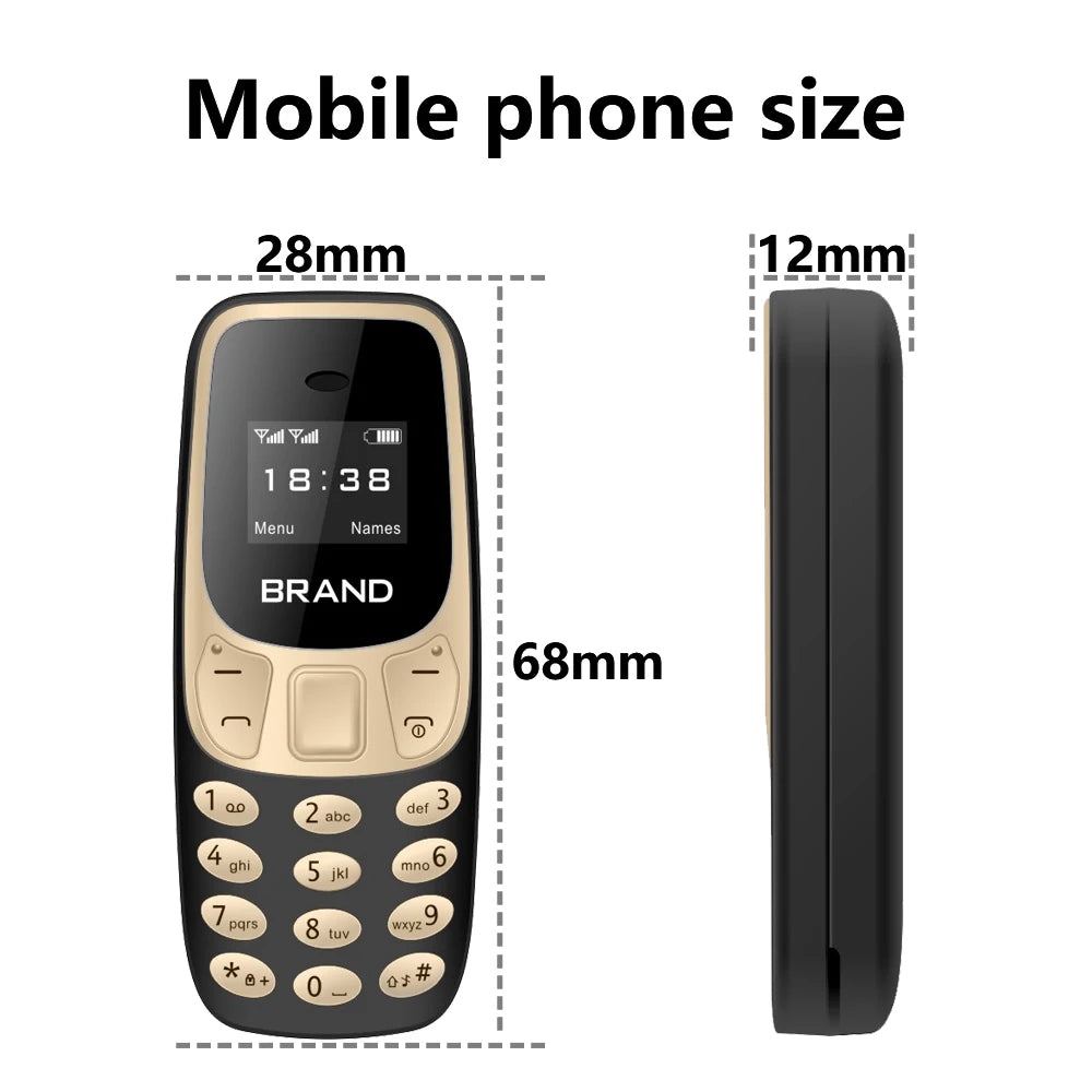Mini Téléphone SERVO BM10 – Double SIM, Bluetooth, Changeur de Voix Soldes-ShopOnline
