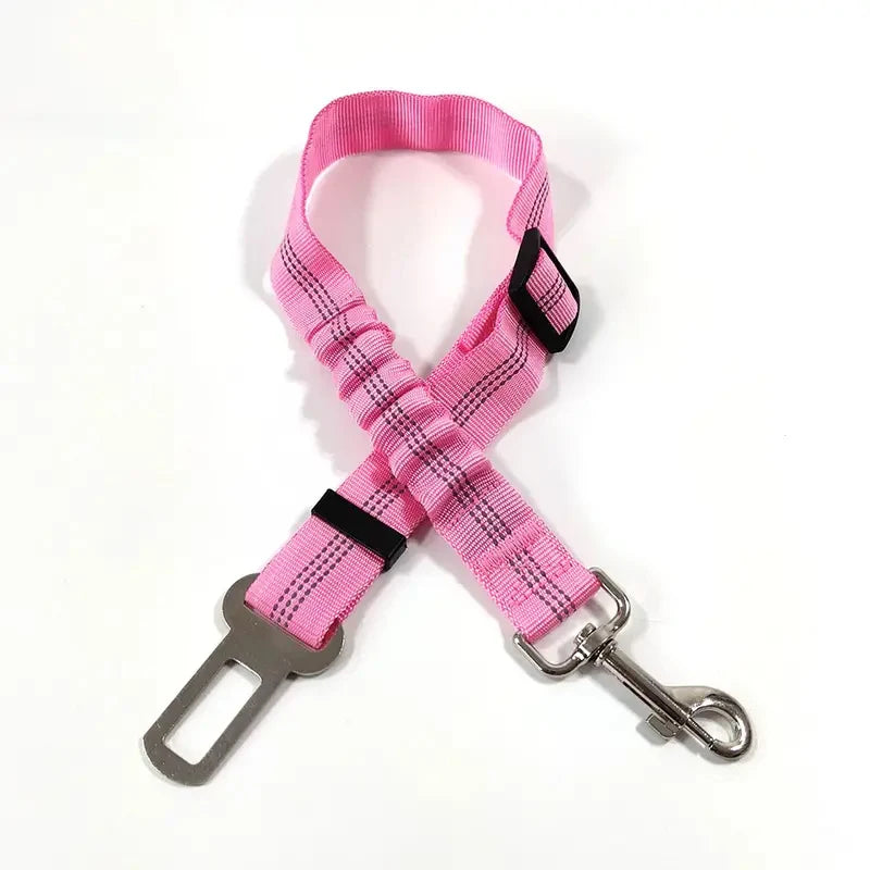 Ceinture de Sécurité Chien Voiture – Réfléchissante, Réglable & Anti-Choc | Nylon Bungee Premium Soldes-ShopOnline