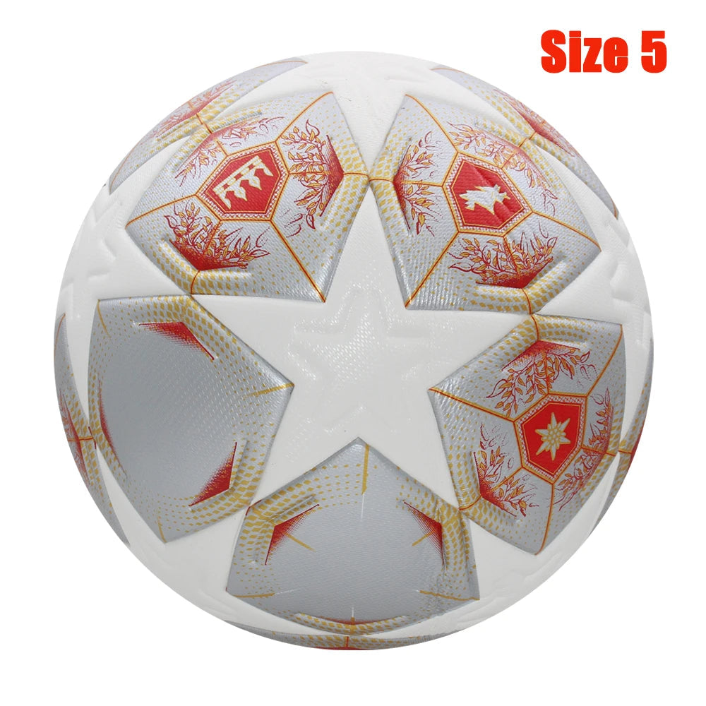 Standard Soccer Ball Professional Outdoors Sports Match Balls Training Seamless Football High Quality PU Material Size 5 Size 4 Soldes-ShopOnline