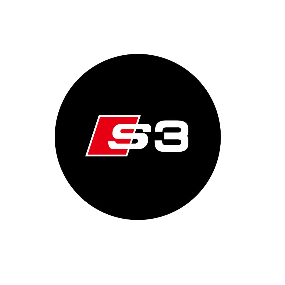 For Audi A4 A3 8V 8P 8L A6 C5 C6 C7 A5 A7 Q3 Q5 Q7 S3 S4 S6 RS Sline Quattro Car HD Projector Lamp LED Auto Door Welcome Light Soldes-ShopOnline