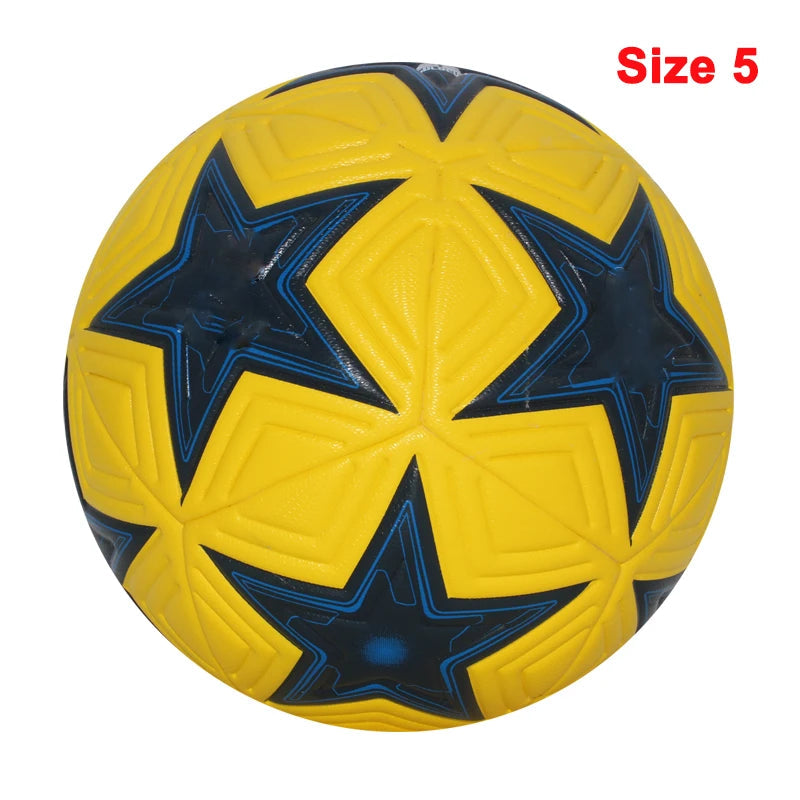 Standard Soccer Ball Professional Outdoors Sports Match Balls Training Seamless Football High Quality PU Material Size 5 Size 4 Soldes-ShopOnline
