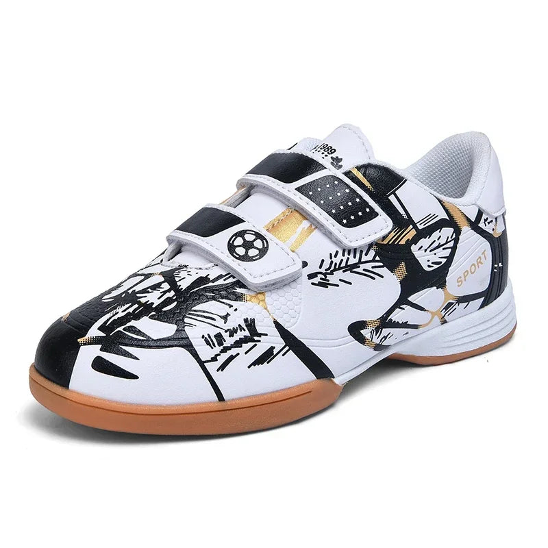 Chaussures Football Enfant Salle – Futsal Antidérapantes, Toutes Saisons Soldes-ShopOnline