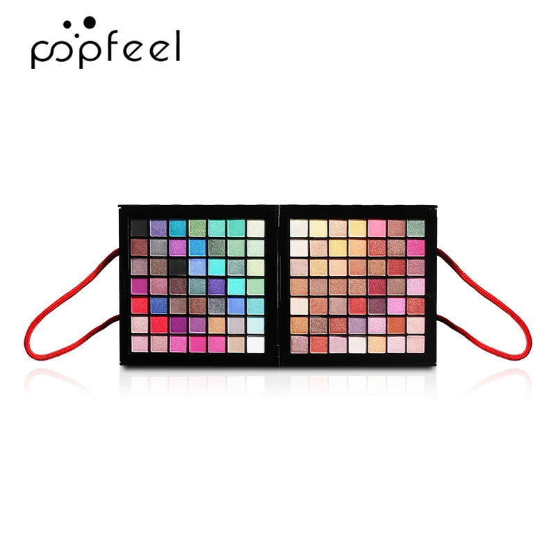 Kit Maquillage Complet POPFEEL Tout-en-Un – Fards, Blush, Gloss, Correcteur, Miroir & Outils Soldes-ShopOnline