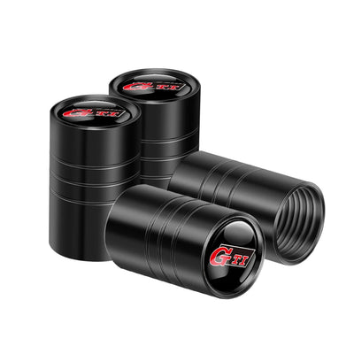 4Pcs Metal Car Wheel Tire Valve Caps Cover Accessorie For Volkswagen GTI Golf 6 7 Polo VW R-Line CC Passat B6 Tiguan Tharu Jetta Soldes-ShopOnline