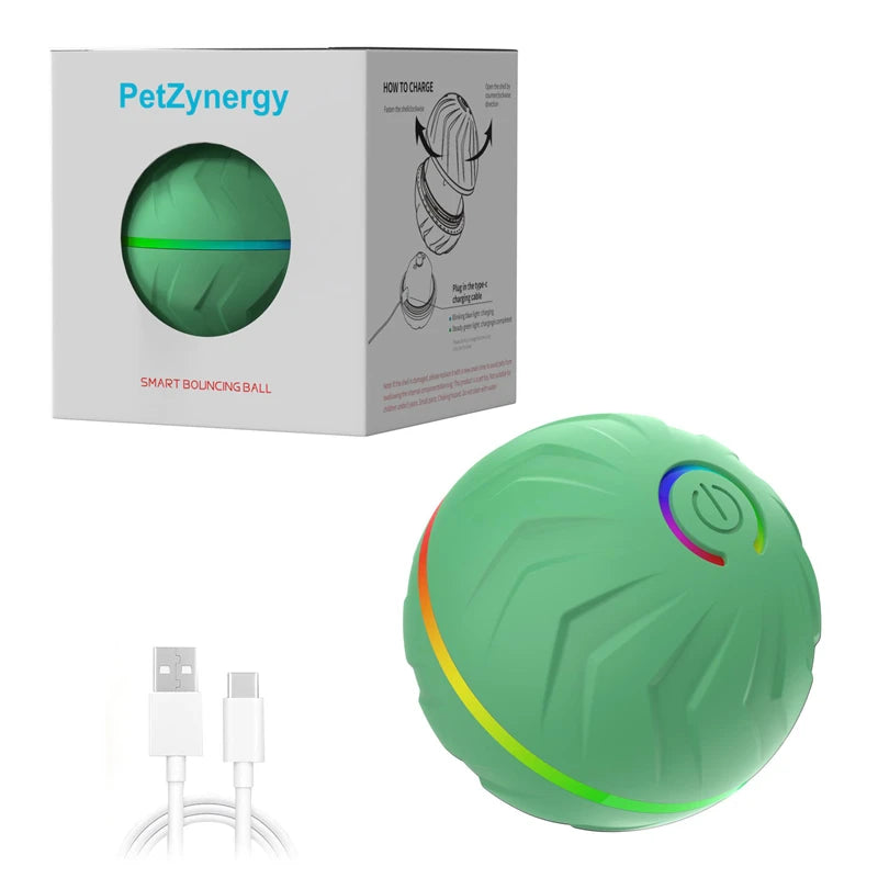 Xiaomi Smart Gravity Bounce Ball Dog Toy Ball Pet Toy Ball Random Jumping and Rolling Battery Life 4 Hours Large Small Dog Toy Soldes-ShopOnline