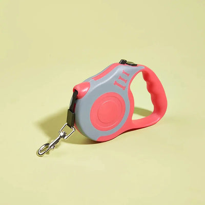 Laisse de chien pour petits chiens/ Chat Automatique Rétractable Durable Nylon Laisse Chiot Voyage en plein air Randonnée Randonnée Traction Corde 3M 5M - Soldes-ShopOnline