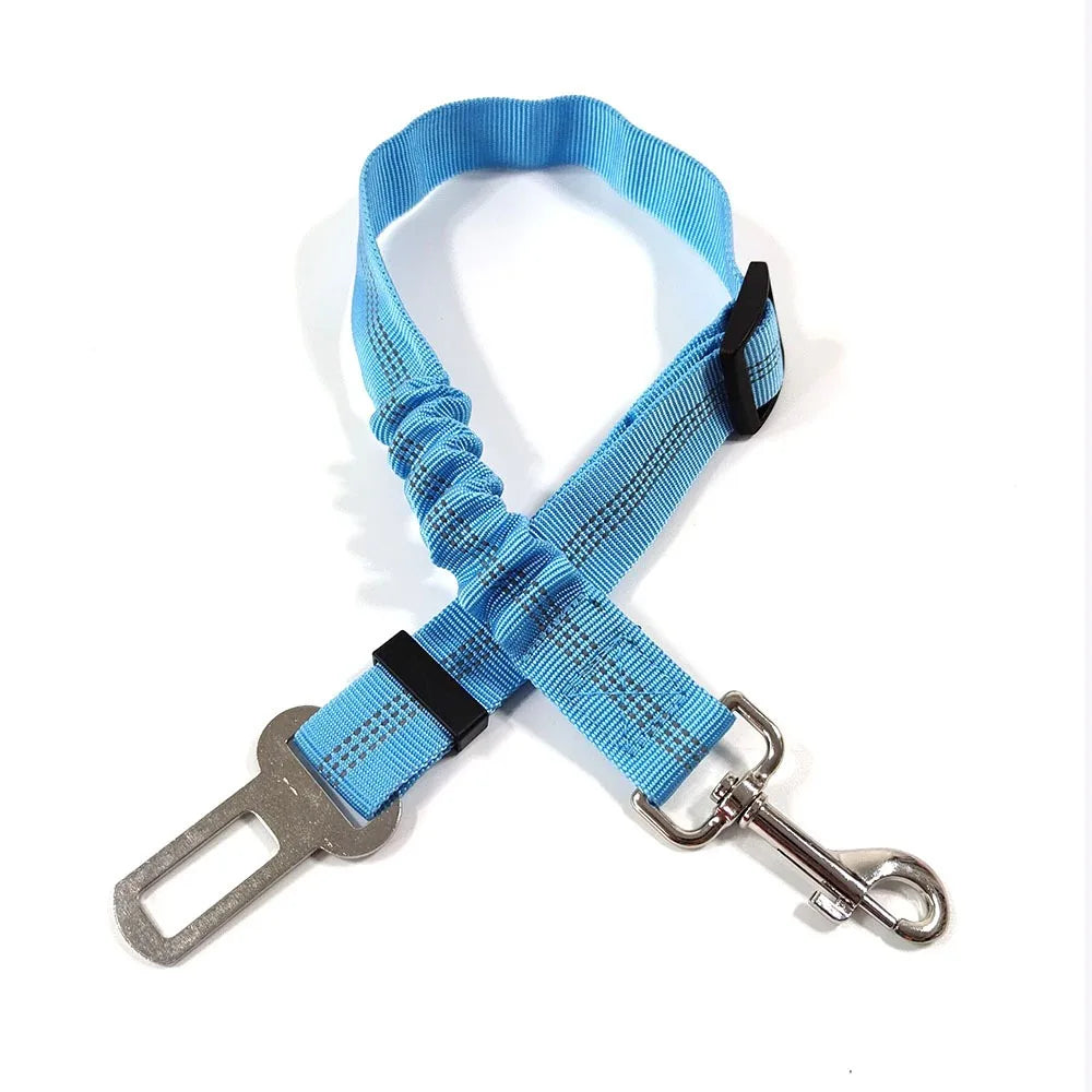 Ceinture de Sécurité Chien Voiture – Réfléchissante, Réglable & Anti-Choc | Nylon Bungee Premium Soldes-ShopOnline