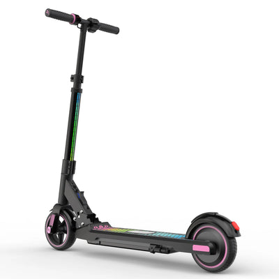 EVERCROSS TECH EV06C children's electric scooters, foldable, up to 15 KM/H, LED screen, colorful Lights Soldes-ShopOnline