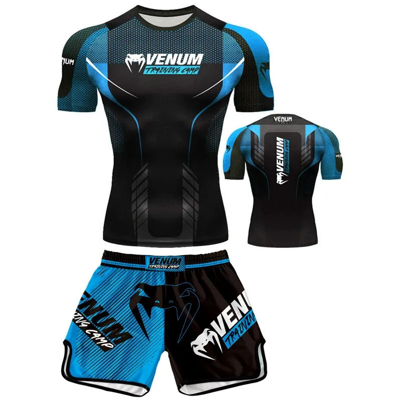 Ensemble Boxe MMA Venom UFC – T-Shirt + Short Séchage Rapide Soldes-ShopOnline