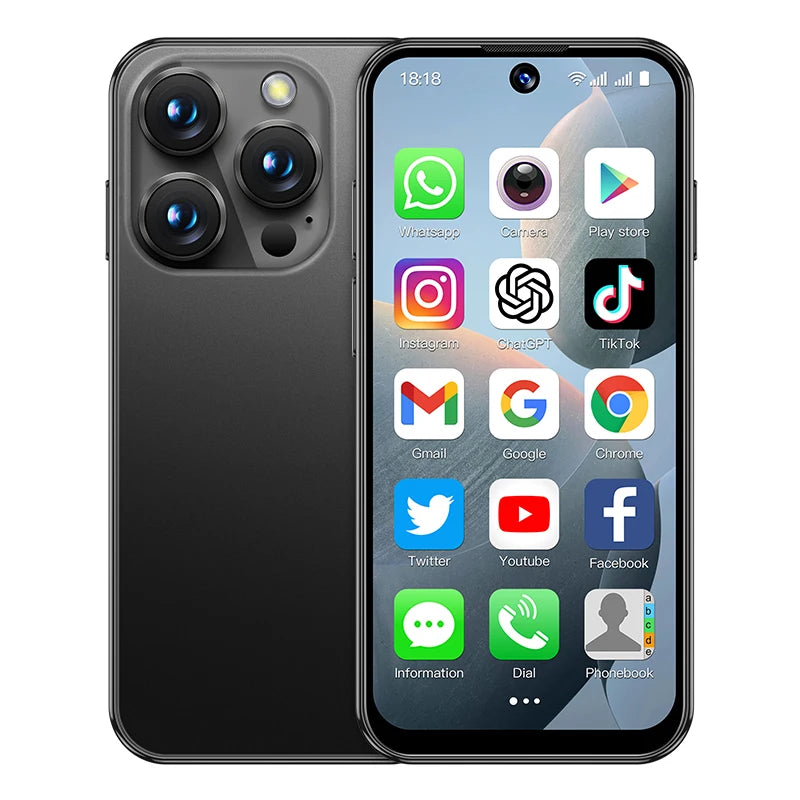 SOYES XS19 Mini Smartphone 3,88" – 2Go RAM, 16Go ROM, Android 10, Double SIM, Reconnaissance Faciale Soldes-ShopOnline