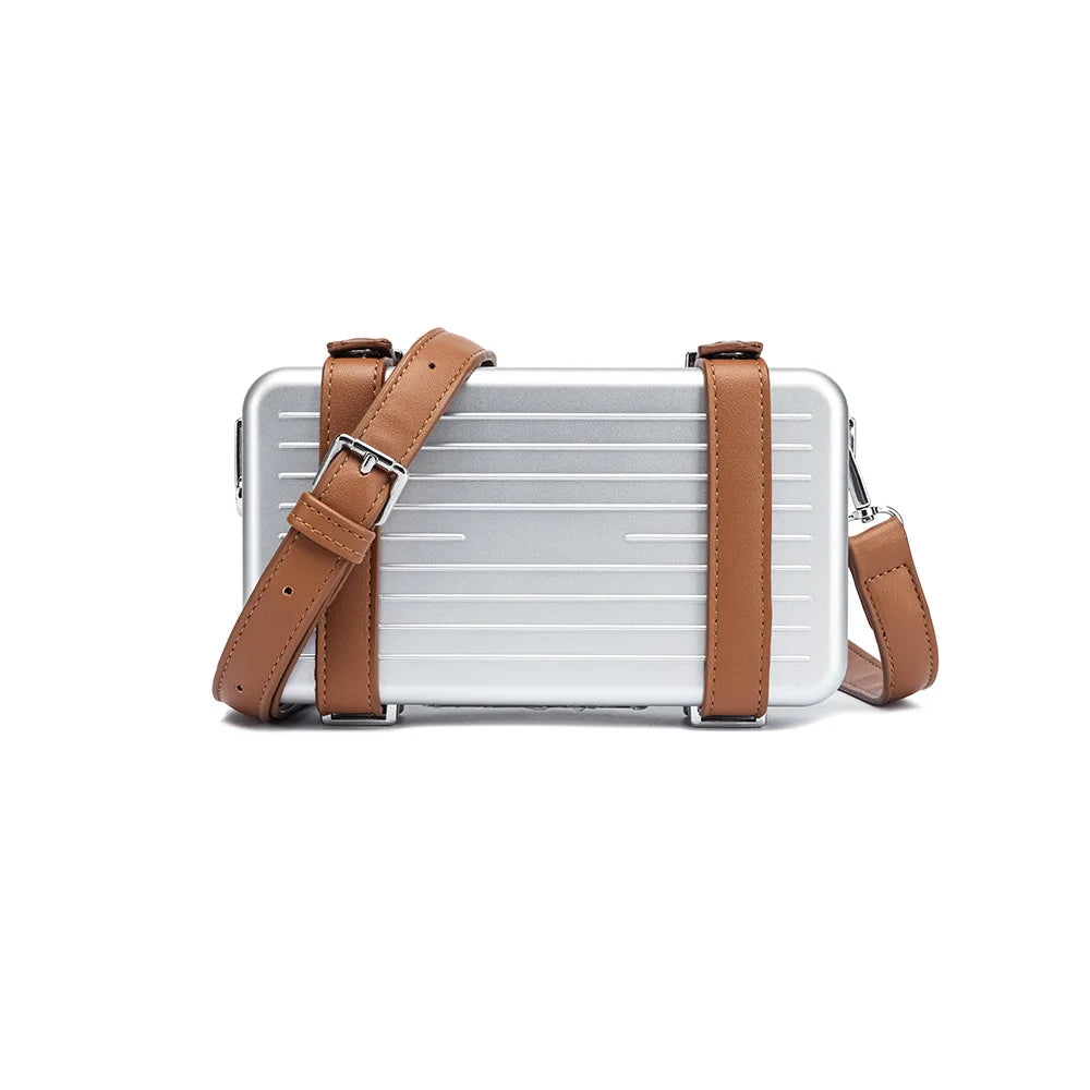 New Hard Shell Crossbody Bags Men Square Box Crossbody Bag Men Women Fashion Luxury Design Shoulder Bag Clutches Handbags Unisex Soldes-ShopOnline