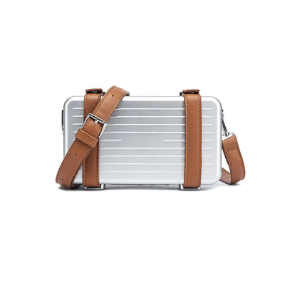 New Hard Shell Crossbody Bags Men Square Box Crossbody Bag Men Women Fashion Luxury Design Shoulder Bag Clutches Handbags Unisex Soldes-ShopOnline