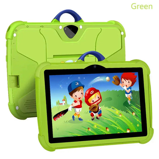 Nouveau modèle Tablette pour enfants 7 pouces  Core 4 Go de RAM 64 Go de ROM Android Apprentissage Jeux éducatifs Tablettes Cadeaux pour enfants Filles / Garçons - Soldes-ShopOnline
