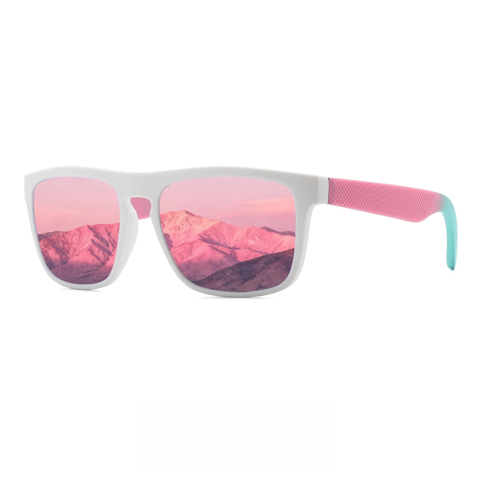 Lunettes de Soleil Carrées Polarisées – TAC UV400, Retro, Conduite & Sport Outdoor, Unisexe Soldes-ShopOnline