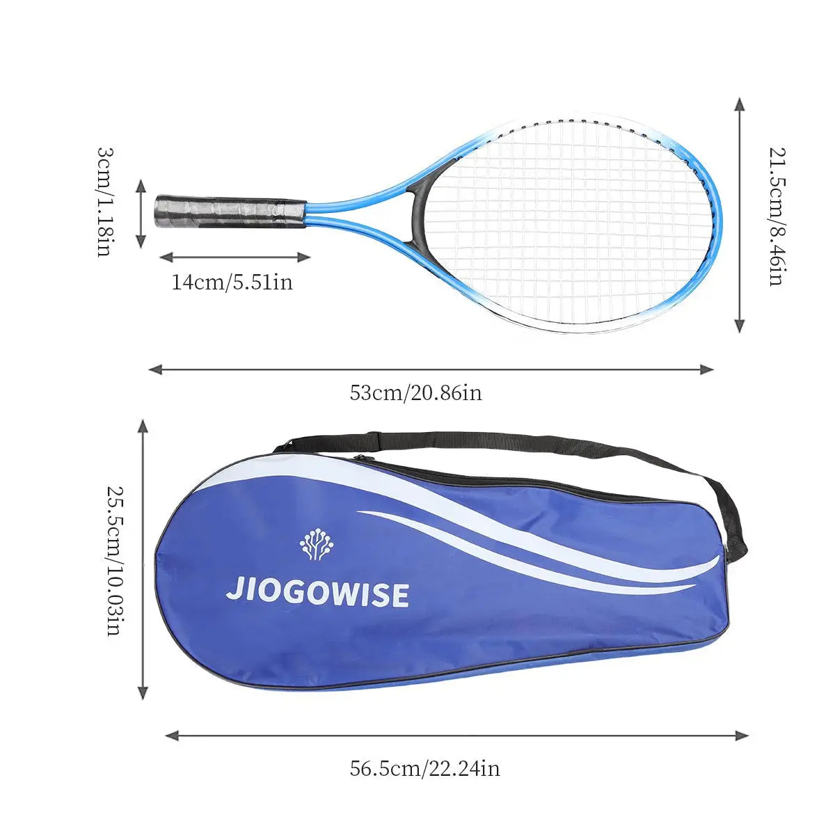 Set Tennis Complet 2 Raquettes – Balles + Sac, Idéal Débutant & Jeune, Extérieur Soldes-ShopOnline