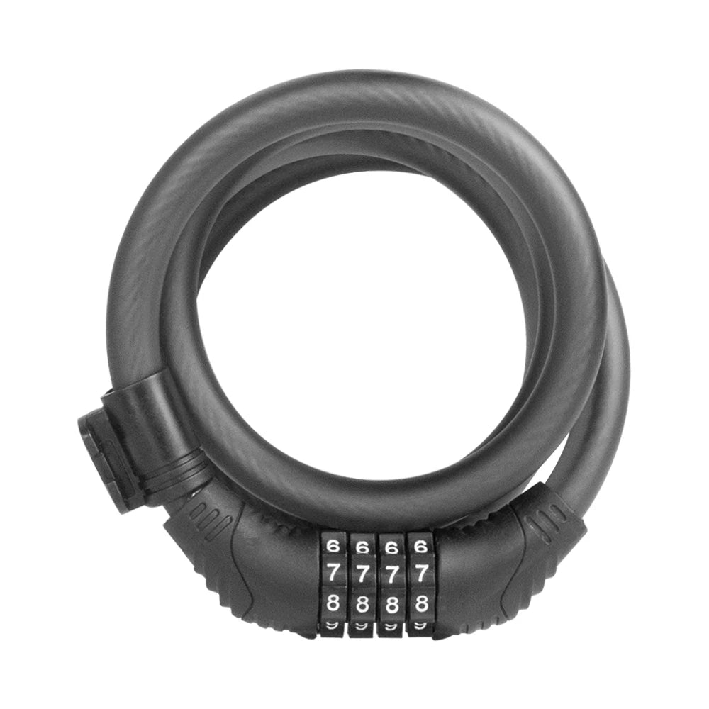 Electric scooter Cable Lock Anti-theft Safety Password for ninebot G30 for xiaomi M365 pro 1S F20 F30 F40 skateboard handle lock Soldes-ShopOnline