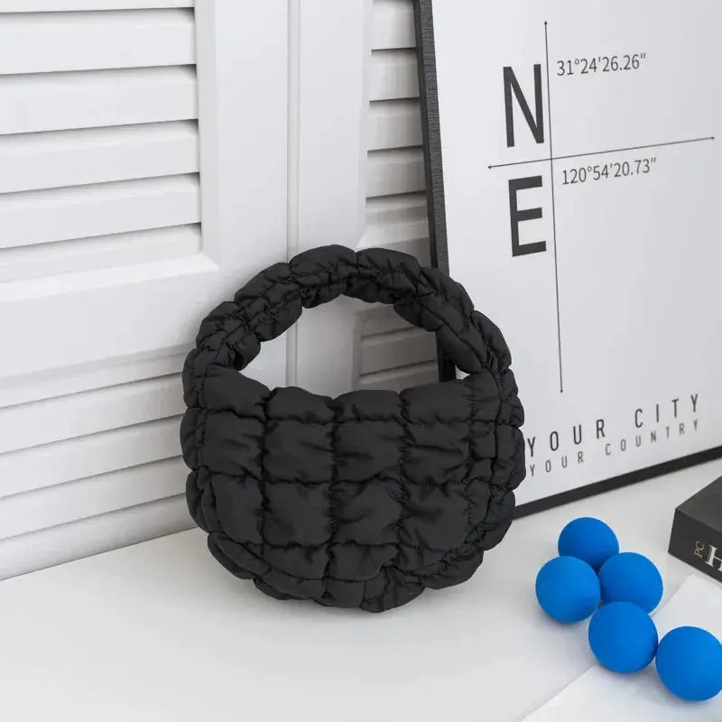 Sacs à bandoulière matelassés à la mode pour femmes Sac à main Mini nuage Sacs plissés Puffer Dumpling Bag Fourre-tout de luxe pour filles - Soldes-ShopOnline