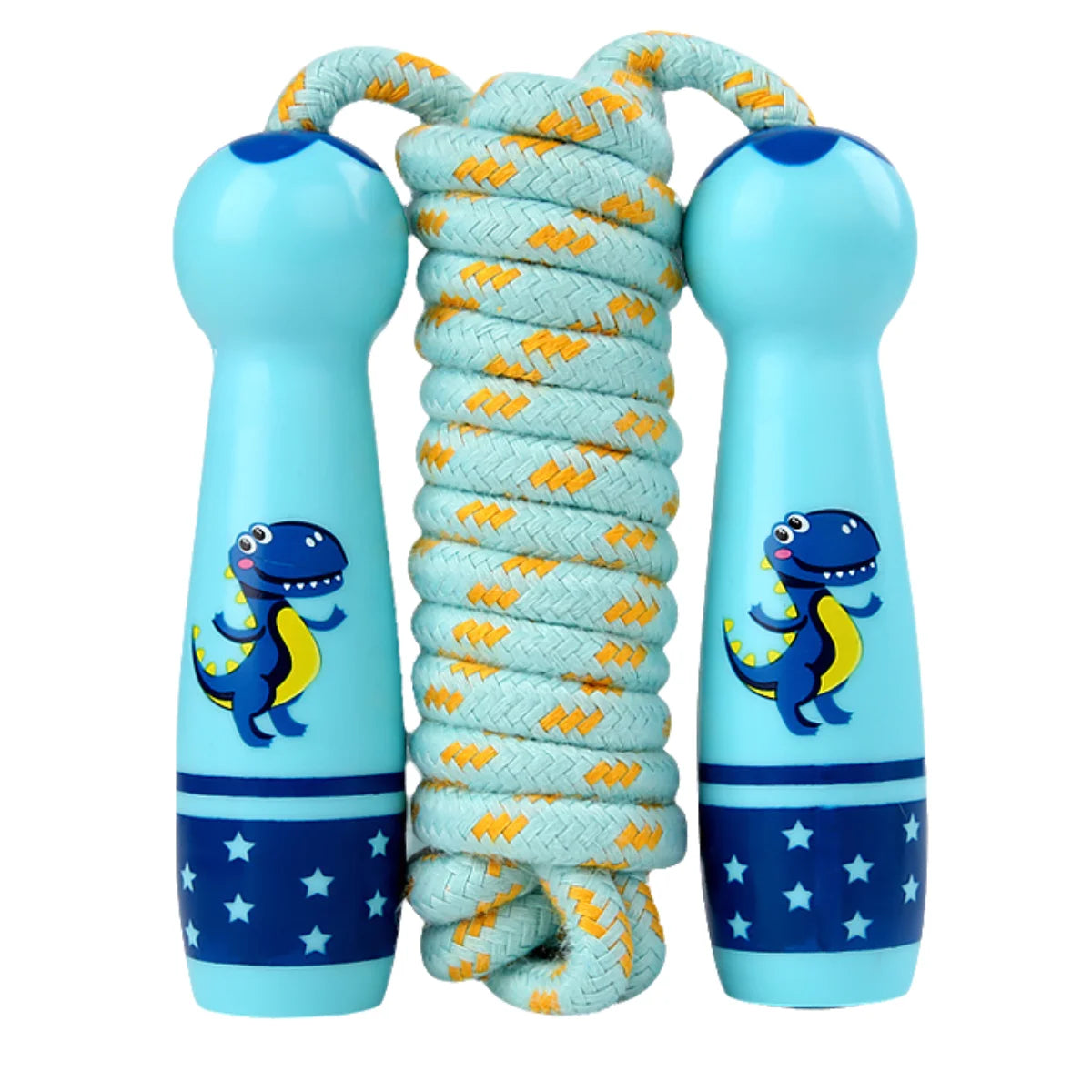 Toddler Jump Rope Wear Resistant Cotton Cord Length Adjustable Soft Skipping Rope With Smooth Handles For Kids Boys Girls Soldes-ShopOnline