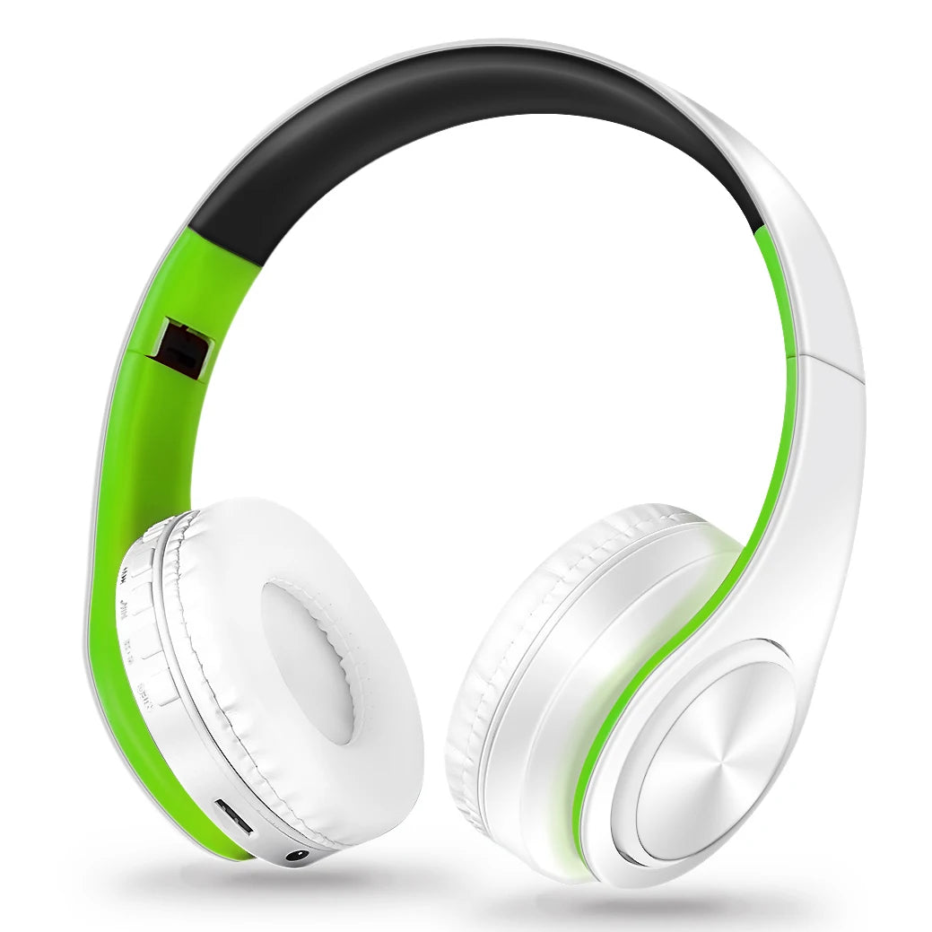 Casque Bluetooth Macaron Pliable Rat Tail – 20h, Micro, Carte TF, Bluetooth 5.0 Soldes-ShopOnline
