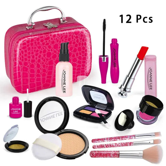 Simulation Cosmétiques Set kit Enfants Play House Jouets Simulation Maquillage Rouge à lèvres Peinture à ongles Jouets éducatifs Faire semblant Maquillage Filles Jeu - Soldes-ShopOnline