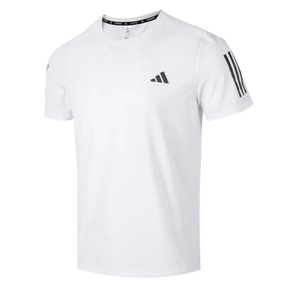 Adidas Men's Sports T-Shirt Loose and Breathable Running Fitness Training Half-Sleeve Short-Sleeve Ik7436 Soldes-ShopOnline