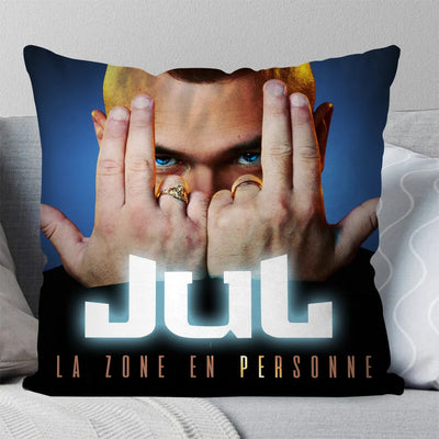 Hot Rapper Jul Mise A Jour Pillow Case Square Pillow Bedroom Sofa Leisure Comfort Cushion Car Living Room Home Decoration 40X40 Soldes-ShopOnline