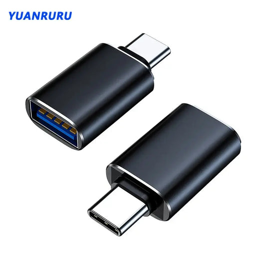 Adaptateur de type C vers USB 3.0 Charge en métal Lumière de lecture de fichier de transmission de données stable pour Iphone Macbook Xiaomi Samsung Connector Android Apple - Soldes-ShopOnline