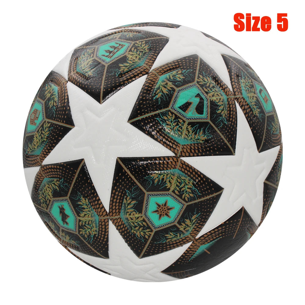 Standard Soccer Ball Professional Outdoors Sports Match Balls Training Seamless Football High Quality PU Material Size 5 Size 4 Soldes-ShopOnline
