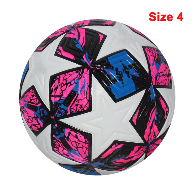 Standard Soccer Ball Professional Outdoors Sports Match Balls Training Seamless Football High Quality PU Material Size 5 Size 4 Soldes-ShopOnline
