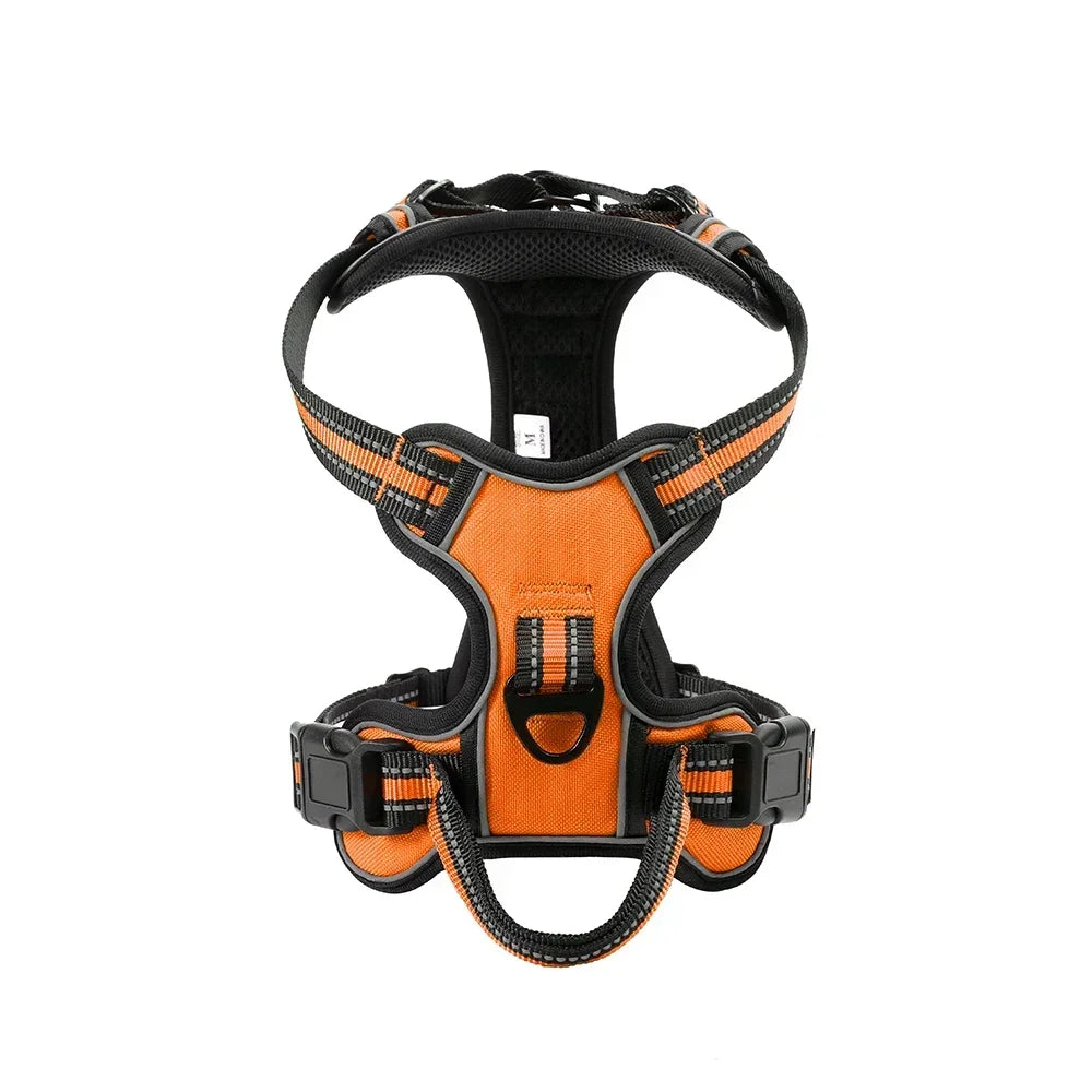 Harnais Chien Réfléchissant Nylon – Anti-Traction, Respirant & Réglable | Tailles S à XL Soldes-ShopOnline