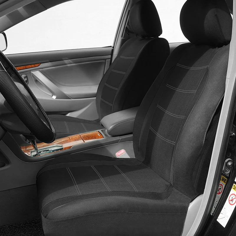Housses de Siège Universelles AUTO PLUS – Tissu Polyester, 9 Pièces, Toutes Voitures Soldes-ShopOnline